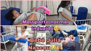 MEU PARTO NORMAL|| NASCIMENTO DA BEBÊ JULIA😭🙌 #vlog #gravida