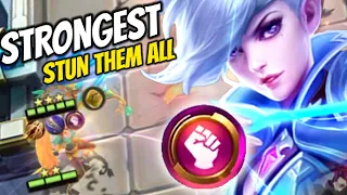 BUFFED WITH WRESTLER MIYA IS OVERPOWERED | NEW UPDATE | COMBO MAGIC CHESS MOBILE LEGENDS