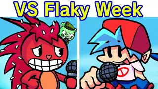 Friday Night Funkin' - VS Flaky FULL WEEK (FNF Mod/Hard) (Happy Tree Friends & Flippy)