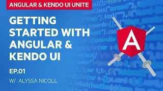 Angular Video 1: Getting Started with Angular & Kendo UI