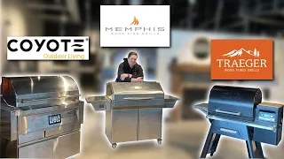 Memphis Grills vs Traeger vs Coyote Pellet smoker (Which one is the best?)