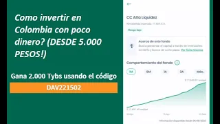 Como invertir en Colombia con poco dinero? (DESDE 5.000 PESOS!) Análisis de Tyba Pocket (2023)