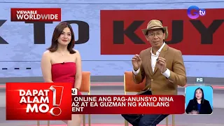 Newly-engaged host Shaira Diaz, nakipagkuwentuhan kay Kuya Kim | Dapat Alam Mo!