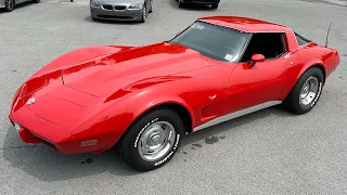 Test Drive 1978 Chevrolet Corvette $13,900 Maple Motors #2595