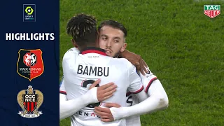 STADE RENNAIS FC - OGC NICE (1 - 2) - Highlights - (SRFC - OGCN) / 2020-2021