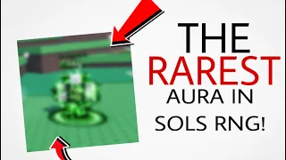 THE RAREST AURA IN SOLS RNG SPOTTED (RARER THEN IMPEACHED)