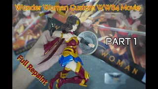 Unboxing ASMR Wonder Woman Amazon Suit by Round Culture Fitness Build Full Repaint Part 1