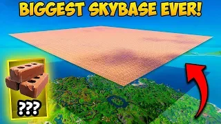 IS THIS SKY BASE EVEN COOL? - Fortnite Funny Fails and WTF Moments! #804