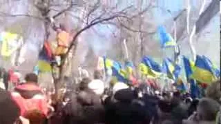 18.02.14 Кріпосний провулок. Будинок офіцерів. Вибухи