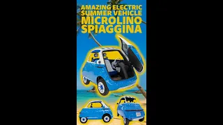 Amazing Electric Summer Vehicle Microlino Spiaggina