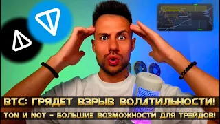 🔥 BTC: Судьба рынка решится в ближайшее время! ⚠️ Жесткое падение или мощный прорыв!?