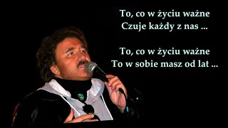 Krzysztof Krawczyk - To, co w życiu ważne 💚