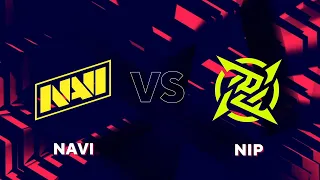 🔴  [ RU ] Navi vs NIP bo3 I BLAST Premier Spring Groups 2022