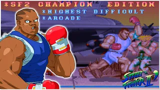 【TAS】~ Street Fighter II' Champion Edition ~ Balrog (Boxer)²