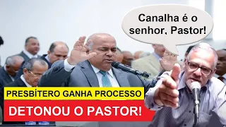 CRISE na ASSEMBLEIA DE DEUS: Presbítero DETONA o pastor PRESIDENTE da IEADPE após vencer PROCESSO.