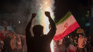 Iran Attack on Israel: Celebrations in Streets of Tehran