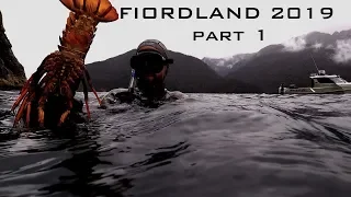 Josh James ADVENTURE VLOGs Fiordland - Doubtful Sound hunting fishing spearfishing with the lads