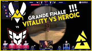 Vitality vs HEROIC - GRANDE FINALE - BLAST SPRING 2023 - MEILLEURS MOMENTS - CSGO FR