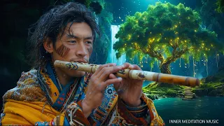 Tibetan Healing Flute, Stop Thinking Too Much, Heal Damage To The Body And Calm The Soul