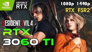 Resident Evil 4 Remake - RTX 3060 Ti FPS Test (1080p/1440p)