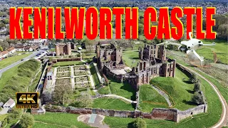 Kenilworth Castle from the air with DJI mini 4 Pro & History Narration of Heritage England's Gem.