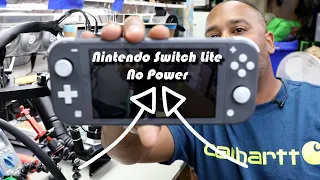 Nintendo Switch Lite No Power No Display