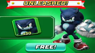 Sonic Forces Speed Battle - UNLEASHED Halloween 2021 Event Update - Werehog New Character Gameplay