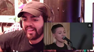 Yea shes a different kind of human! Reacting to AURORA - different kind of human (LIVE) & ORIGINAL