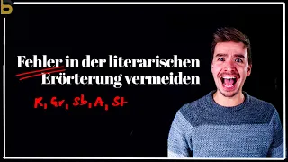 Fehler bei der literarischen Erörterung