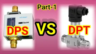 Difference between Differential pressure switch and Differential pressure transmitter