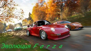 Эволюция игр серии Forza