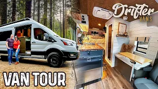 Luxury VAN TOUR - Beautiful Camper Van Conversion Looks Like TINY HOME