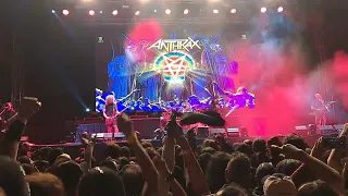 Anthrax - I Am The Law (Dan Lilker on bass) live The Metal Fest, Ciudad de México