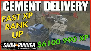 Snowrunner Rank Up Best way to Rank Up Unlimited XP