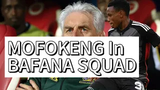 Bafana bafana fifa world cup qualifiers, Mofokeng bafana selection