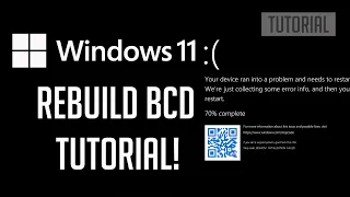 How to Rebuild BCD or Boot Configuration Data File in Windows 11/10 [Tutorial]