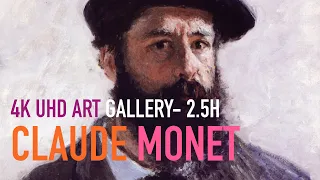 4K UHD Art Gallery Claude Monet  Paintings 16:9 Size Classcal