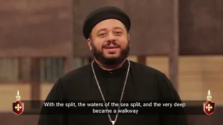 الهوس الاول First Canticle in English and Arabic  By Fr. Mina Shaheid and Deacon Boles Malak