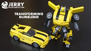 LEGO Transforming BumbleBee instructions (MOC #72)