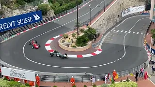 Monaco Historic Grand Prix Fairmont rooftop - Pure sound