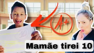 Mamãe tirei 10 na prova! Escola! Comédia! Shorts