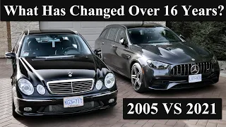 E55 vs E63s | Old vs New AMG Mercedes | W211 vs W213