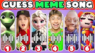 Guess The Meme & Who’s SINGING? Lay Lay, King Ferran, Salish Matter, MrBeast, Diana,Tenge Tenge Song