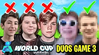 Unknown Duo DOMINATES FaZe Late Game! (Fortnite World Cup Duos Finals - Game 3)