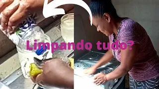 Arrumando minha  cozinha com vocês parte/1