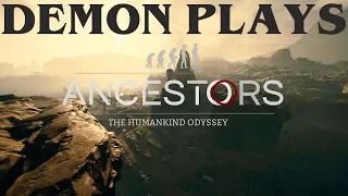 TREACHEROUS CLIMBING Demon Plays Ancestors: The Humankind Odyssey Part 13 (NO COMMENTARY)