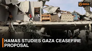 Hamas studies Gaza ceasefire proposal | DD India Live