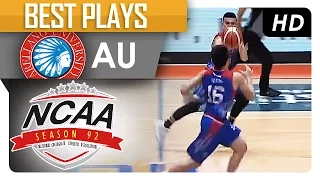 Jalalon & Salado with bus driver and bus conductor play! | AU | Best Plays | NCAA 92 - 2016