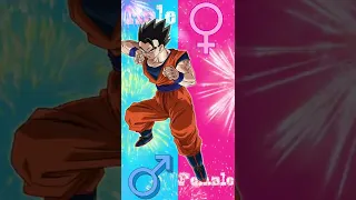 Dragon Ball Z Gender Swap edit ❤️ | Dragon Ball Z Con Género Opuesto