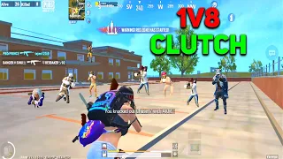 1V8 CLUTCH IN STADIUM ⚡ PUBG MOBILE LITE 💫